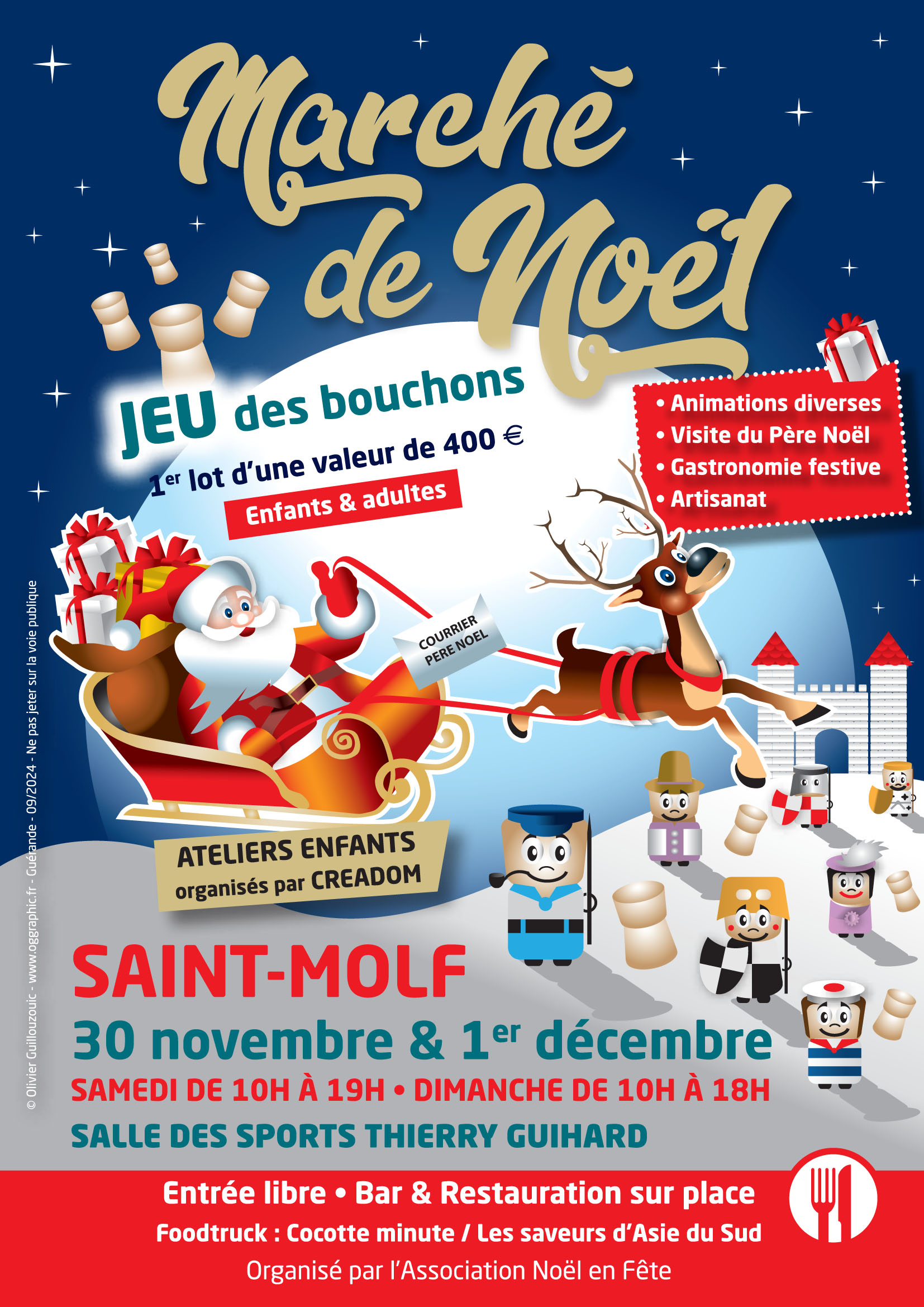 AFFICHE NOEL EN FETE 2024vect